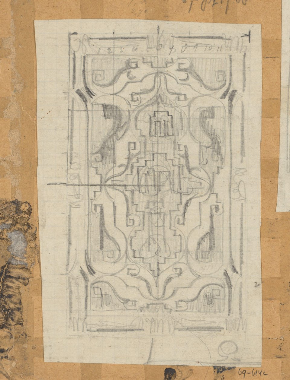 Dekoratives Design od Carel Adolph Lion Cachet