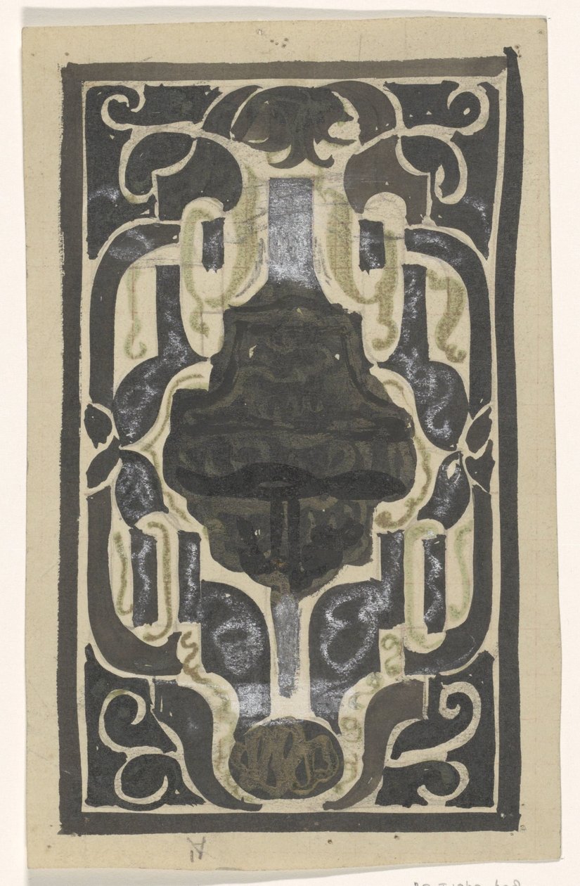 Design pro ex-libris od D.J. Levný od Carel Adolph Lion Cachet