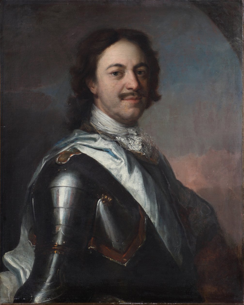 Životní portrét císaře Petra I. Velikého 1672-1725 od Carel De Moor