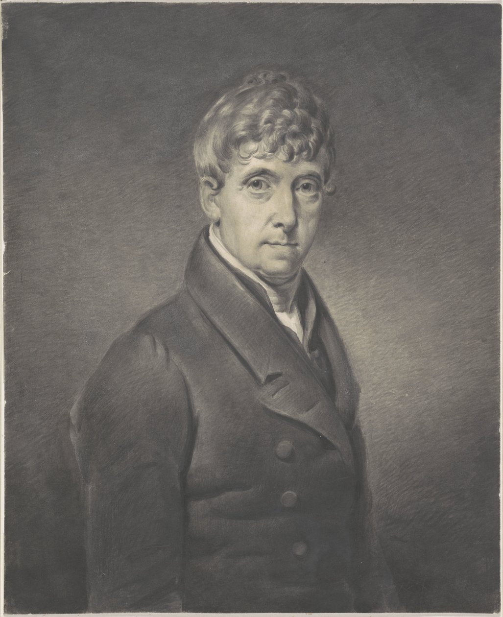 Portrét van Charles Howard Hodges od Carel Lodewijk Hansen