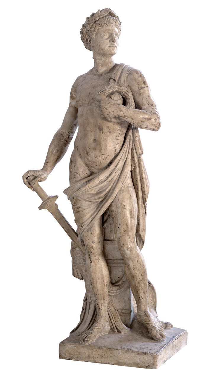 Láska k zemi. Alegorie symbolizující vlastenectví, 1777 (omítka) od Carl Frederik Stanley