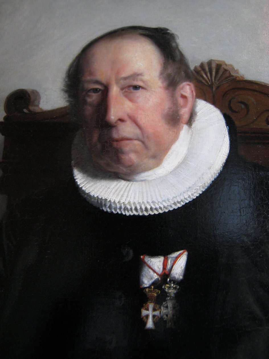Peter C. Rothe, kodaňský probošt od Carl Heinrich Bloch