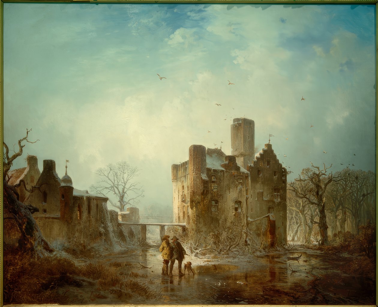 C.Hilgers, zámek Doornenburg od Carl Hilgers