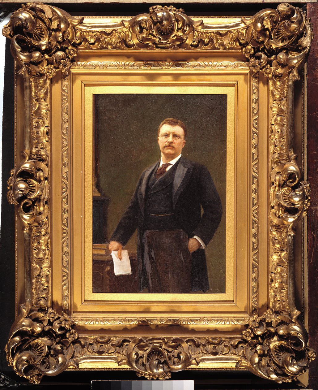 Theodore Roosevelt od Carl Ludwig Friedrich Becker