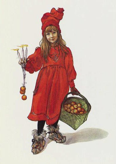 Brita jako Iduna od Carl Larsson