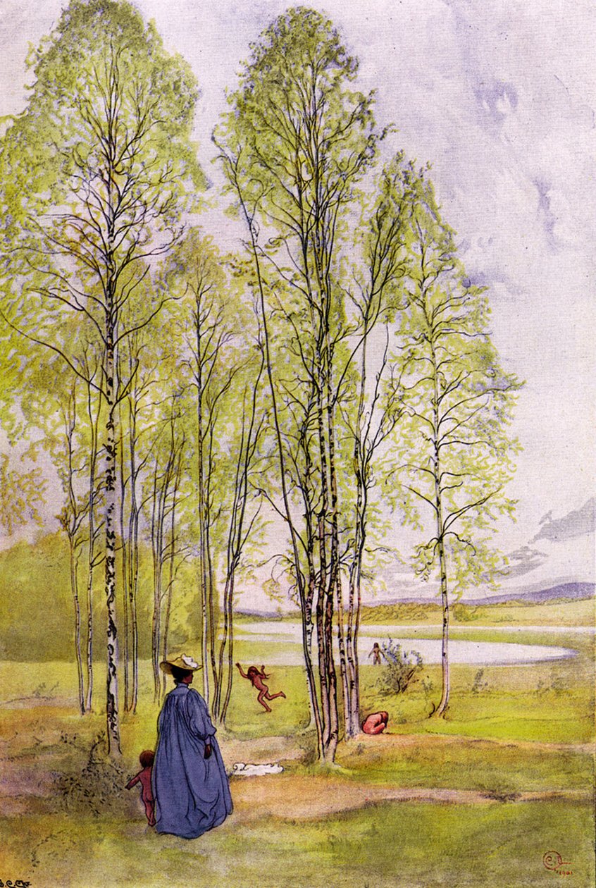 Idyla od Carl Larsson