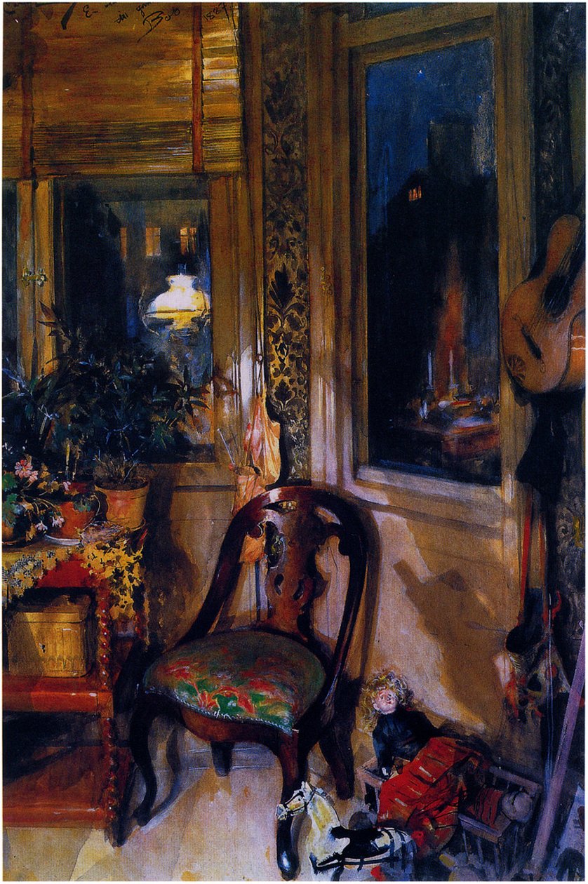 Toys Corner od Carl Larsson