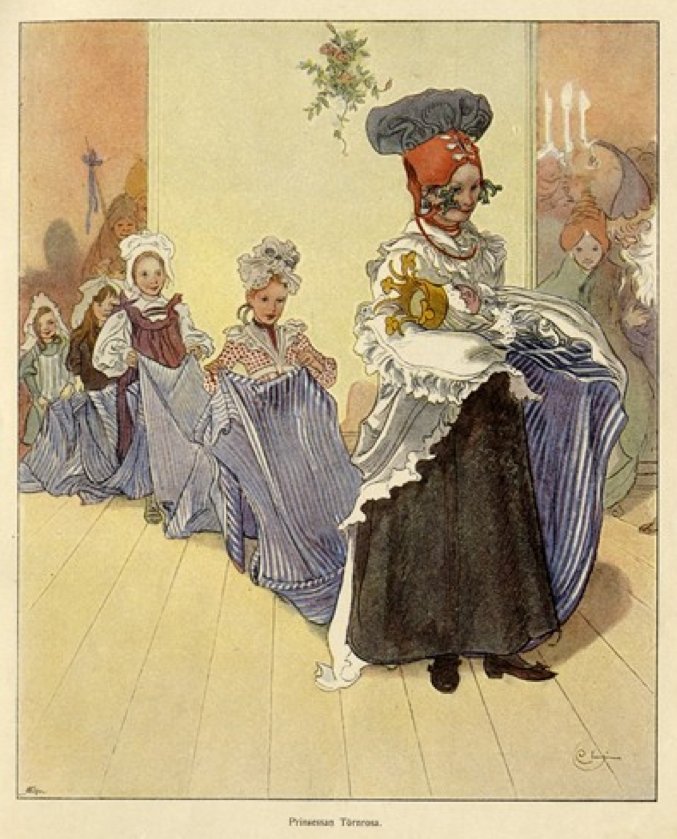Spící kráska od Carl Larsson