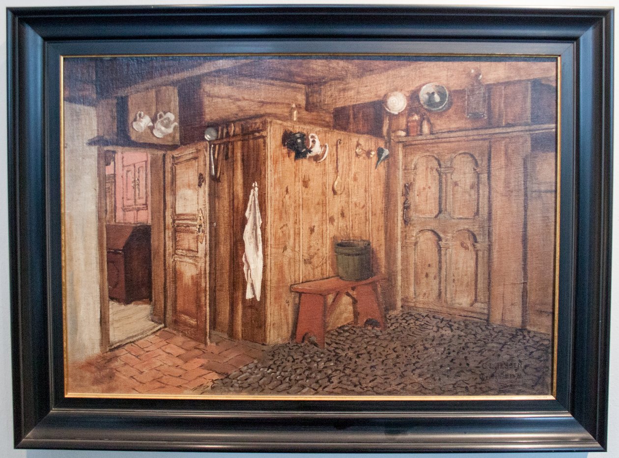 Eszak-friz enteriorn Němec: Severofríský interiér od Carl Ludwig Jessen