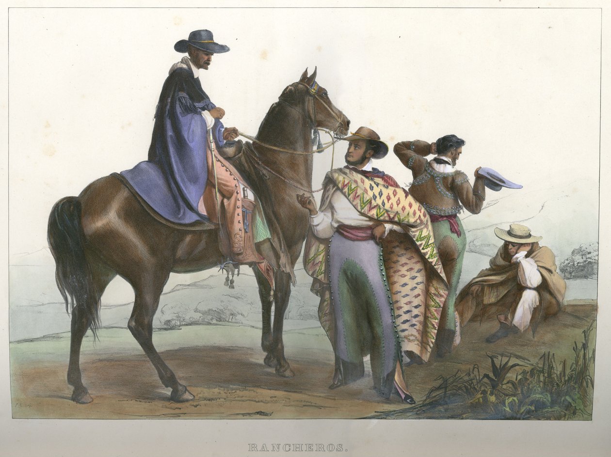 Rancheros od Carl Nebel