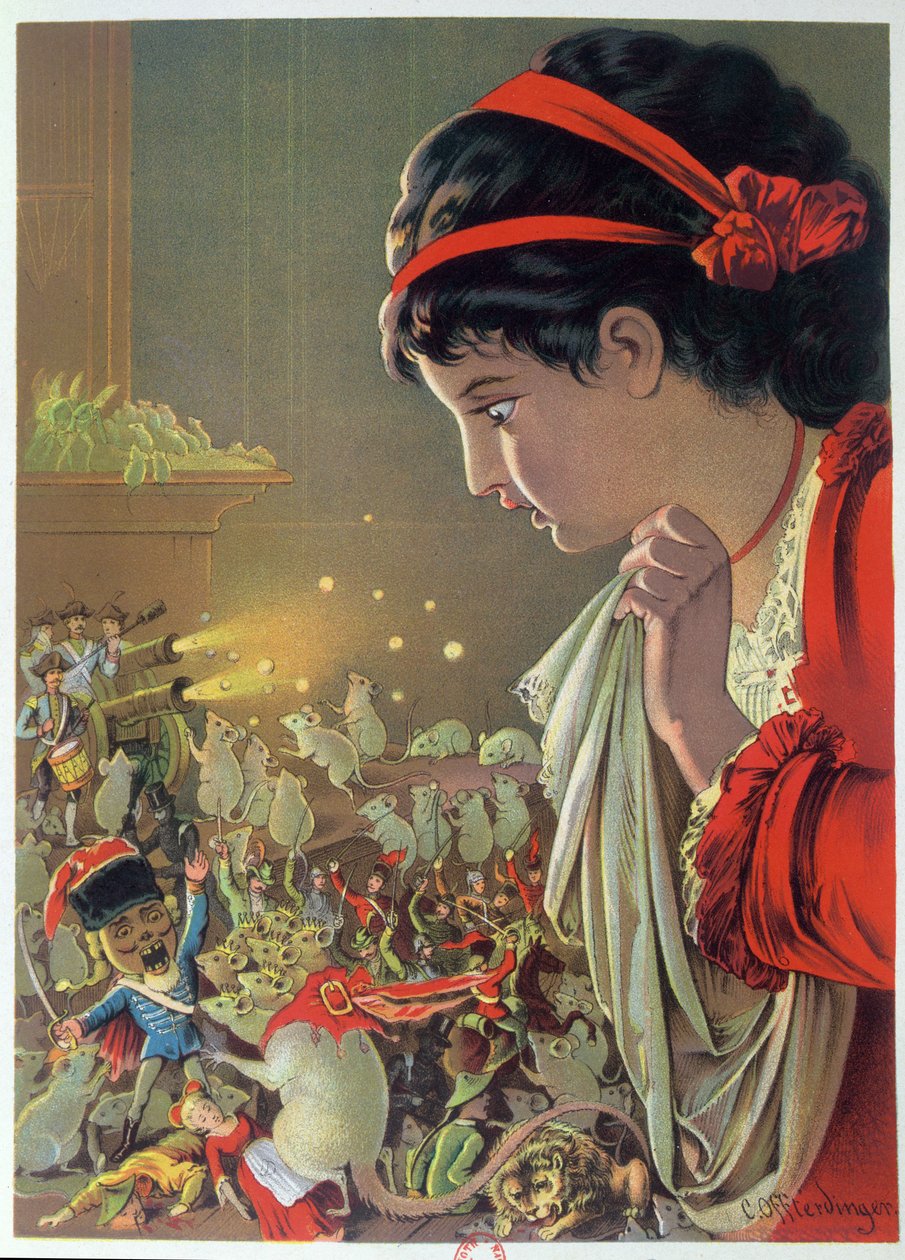 Louskáček princ a myší král, ilustrace z 