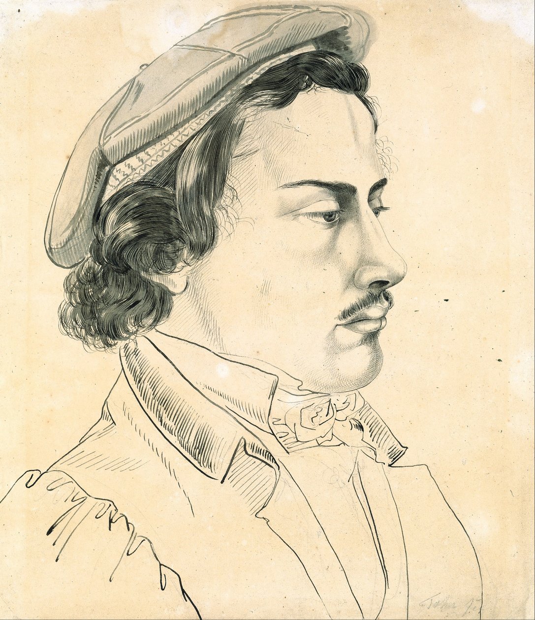 Portrét studenta od Carl Philipp Fohr
