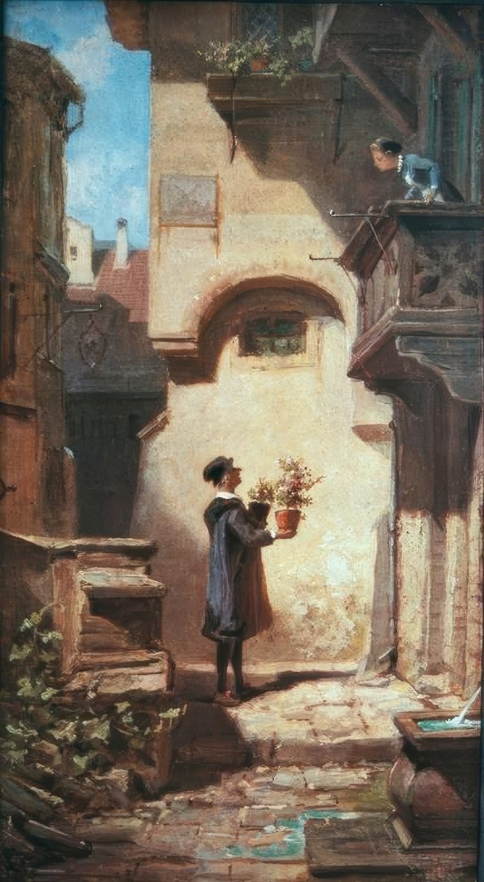 Příznivec od Carl Spitzweg