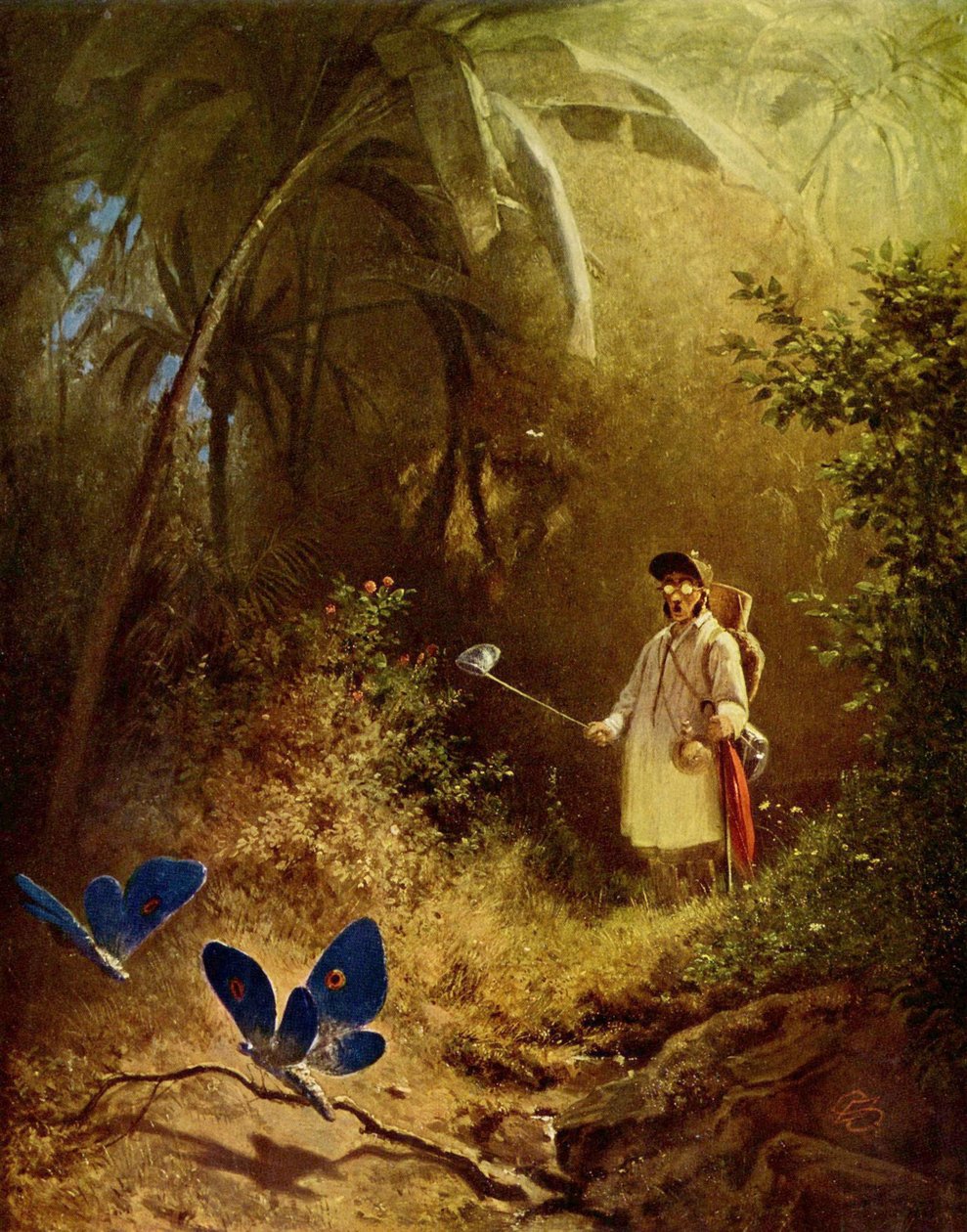 Lovec motýlů od Carl Spitzweg