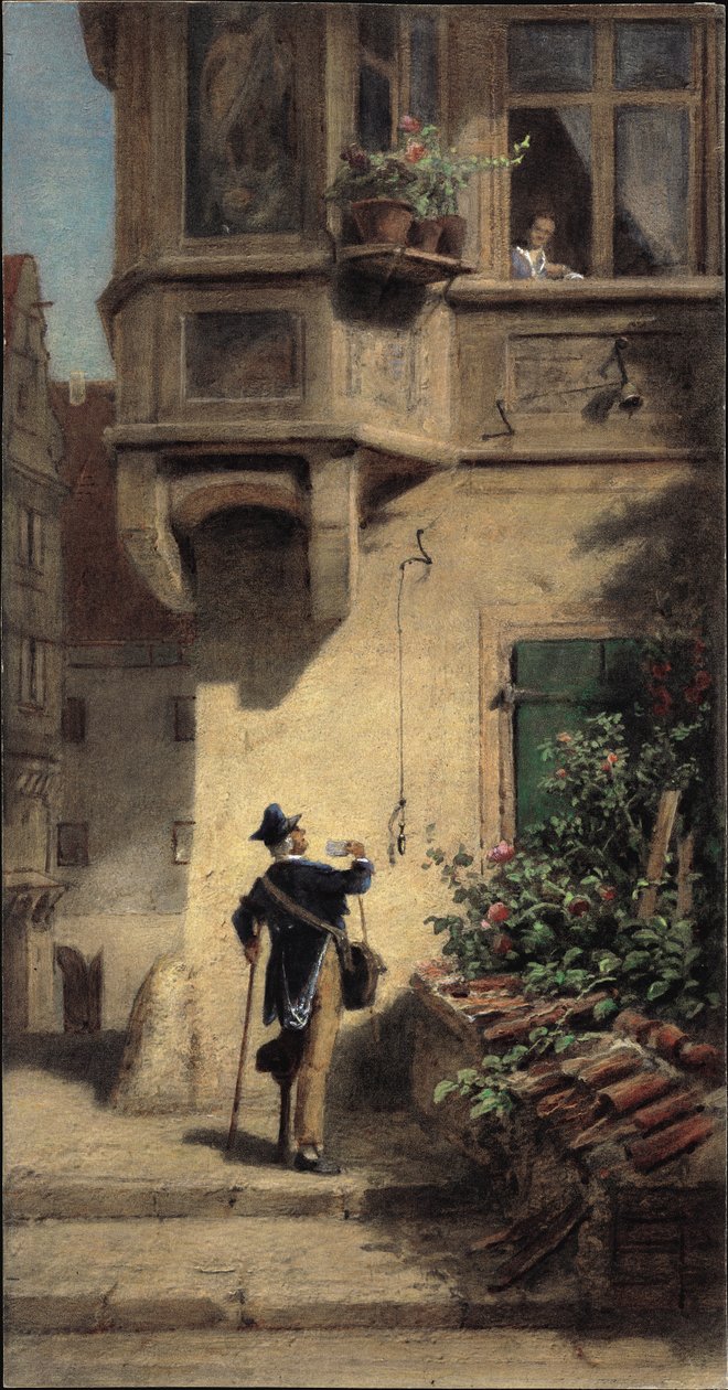 Pošťák od Carl Spitzweg