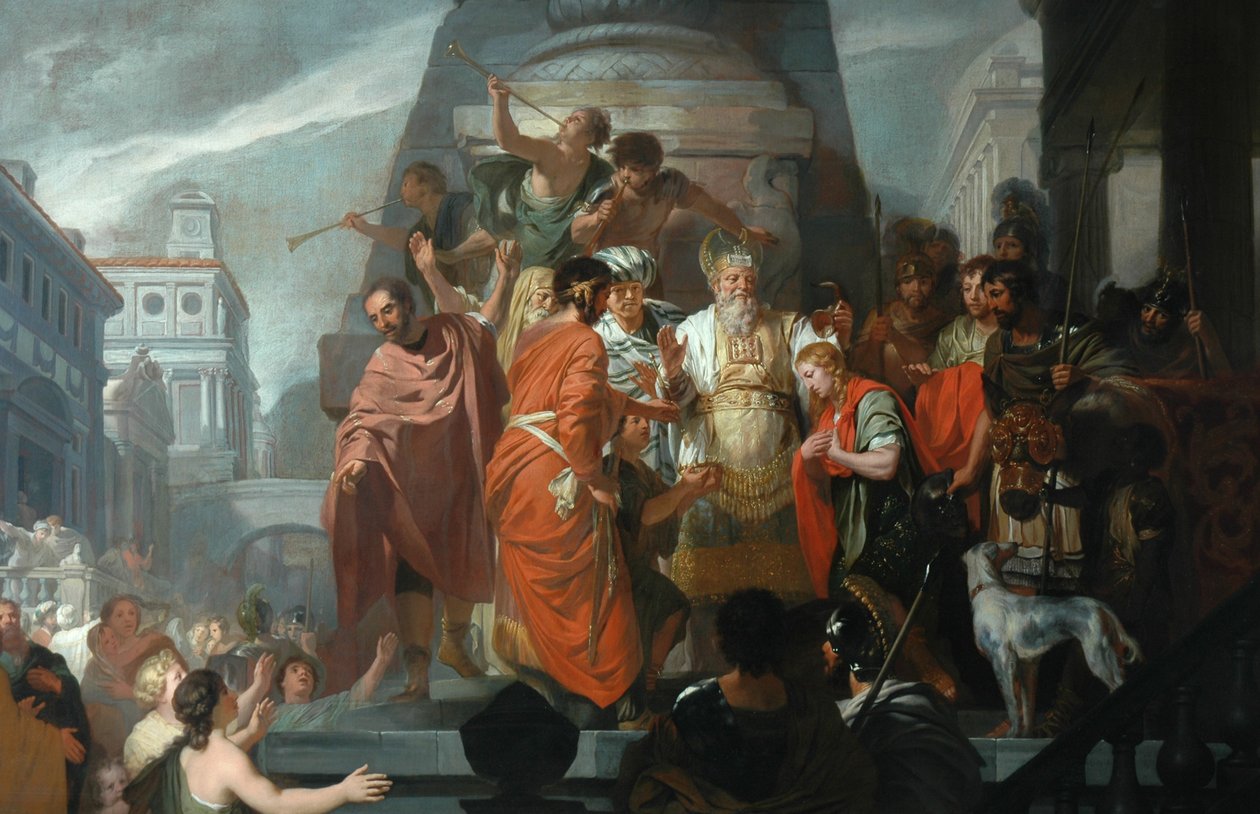 Davidovo pomazání od Carl Robert Arthur Thiele