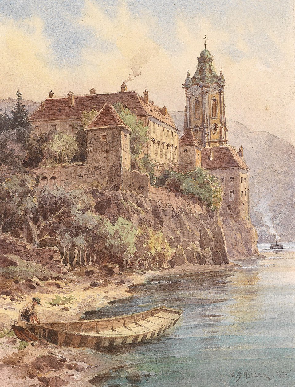 Durnstein od Carl Wenzel Zajicek