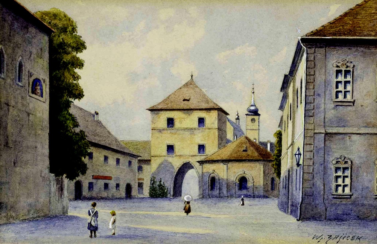 Freihaus na Wiedenu od Carl Wenzel Zajicek