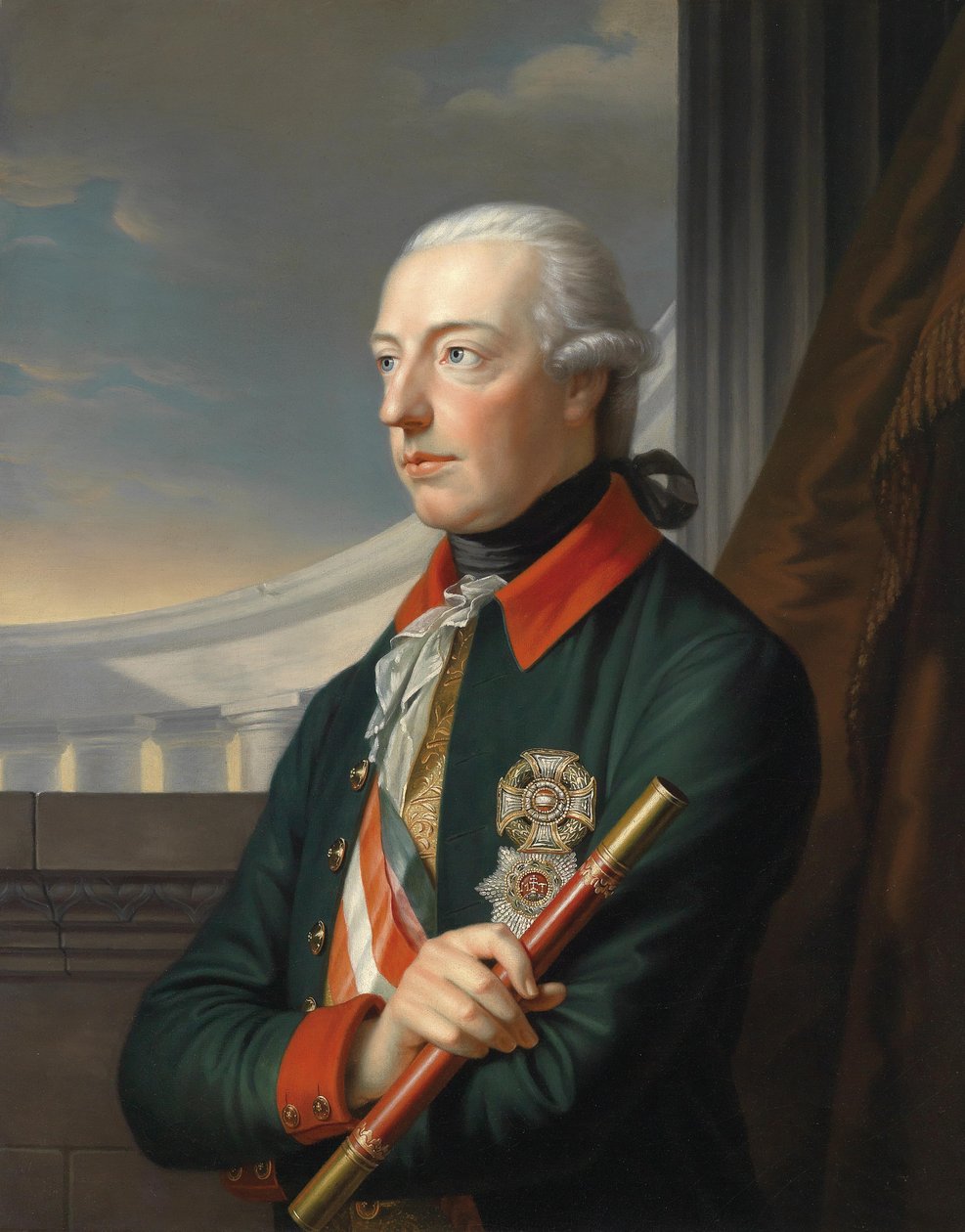 Portrét císaře Josefa II. (1741–1790) od Carl von Sales