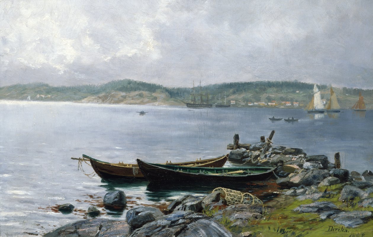 Z Drøbaksundet od Carl-Edvard Diriks