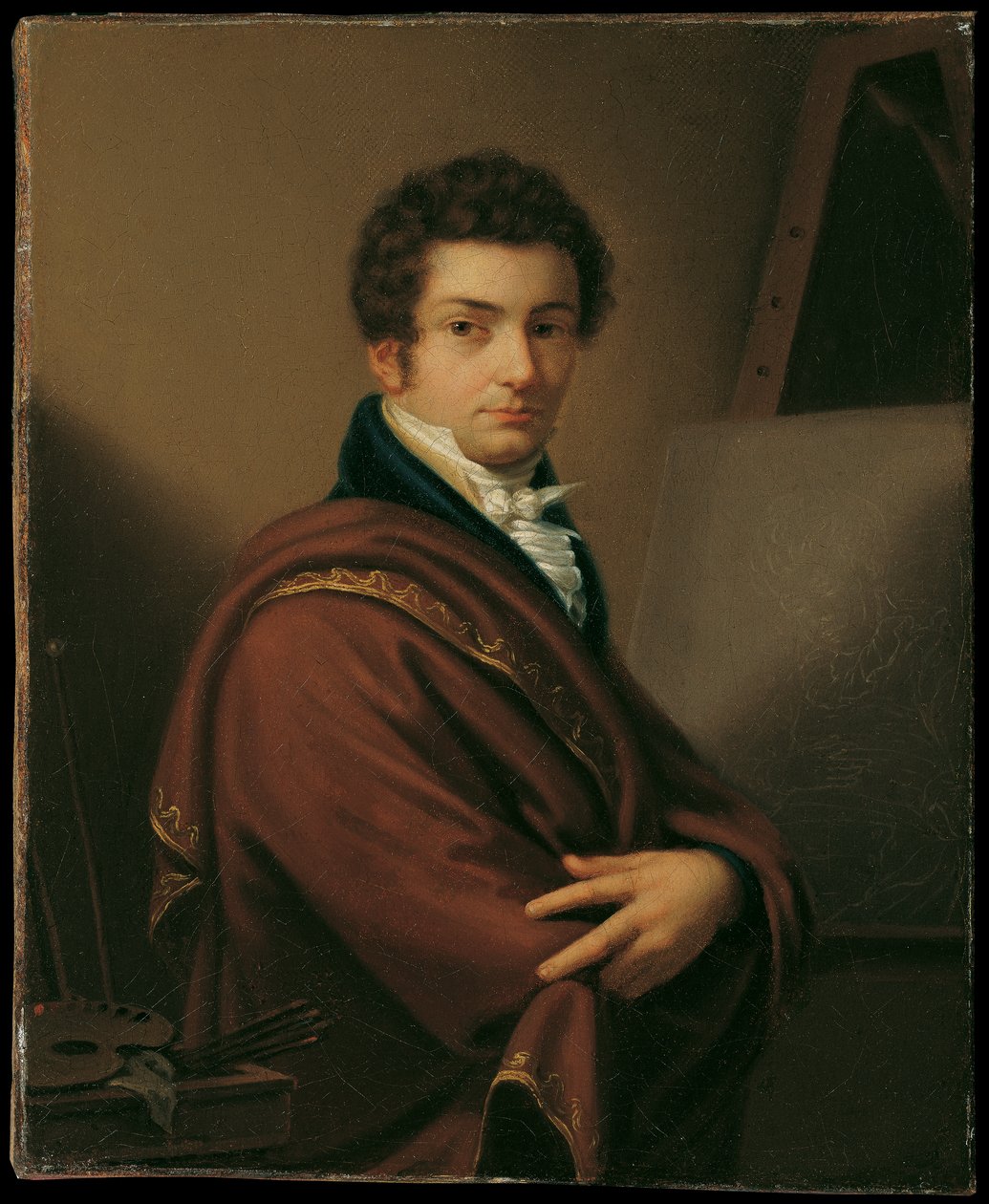 autoportrét od Carl Agricola