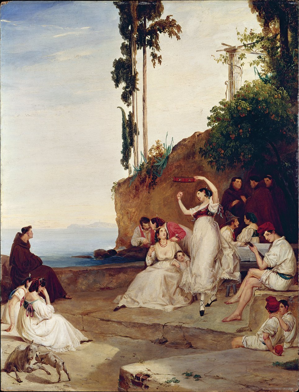Tarantella od Carl Blechen