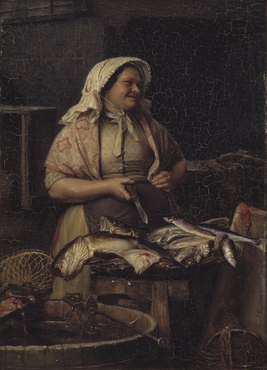 Rybí žena od Carl Bloch