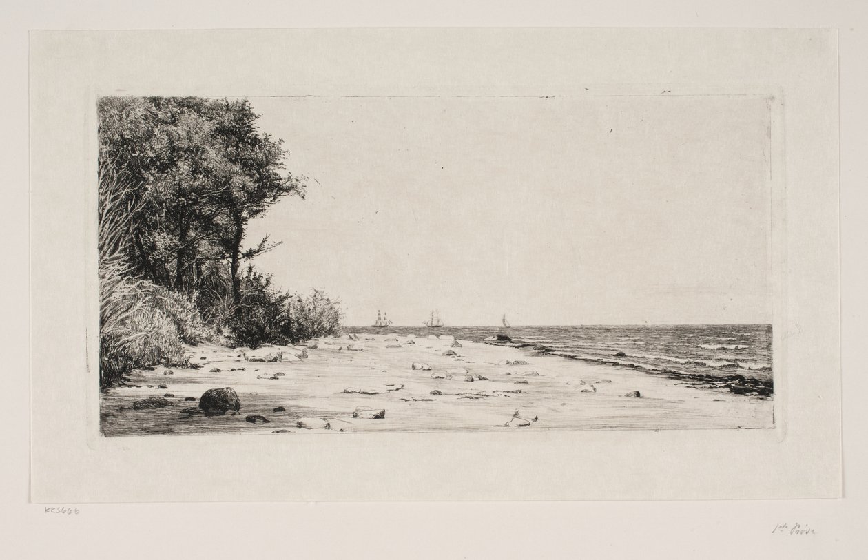 Ze severního pobřeží Zélandu. Plantáž Hornbæk od Carl Bloch