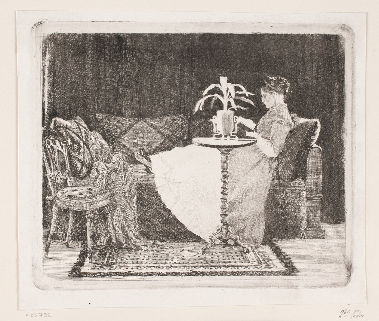 Paní čtení od Carl Bloch