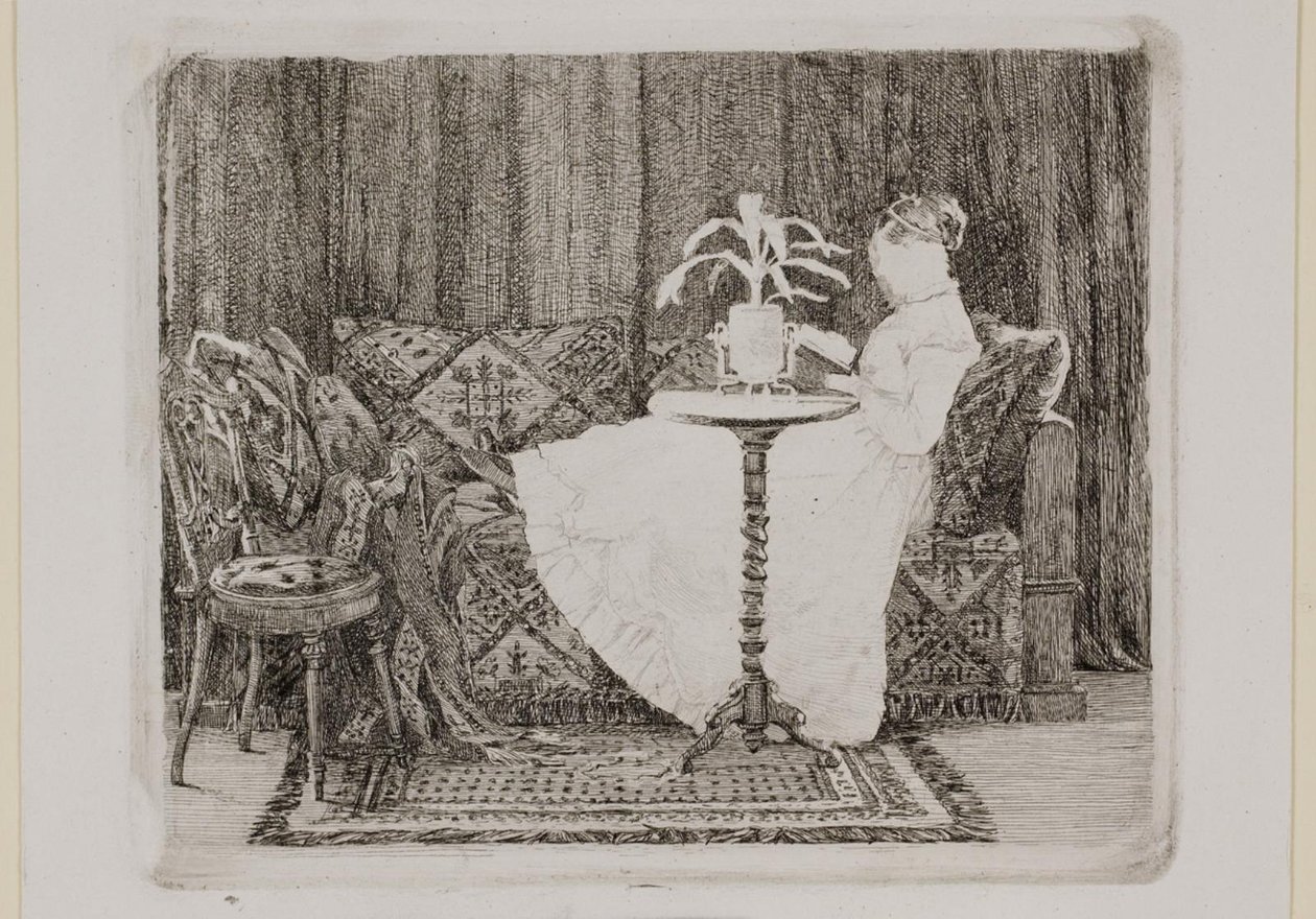 Paní čtení od Carl Bloch