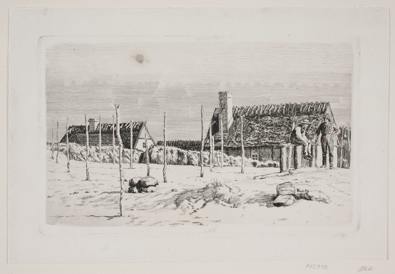 Párty v Hornbæku. Nedělní ráno od Carl Bloch
