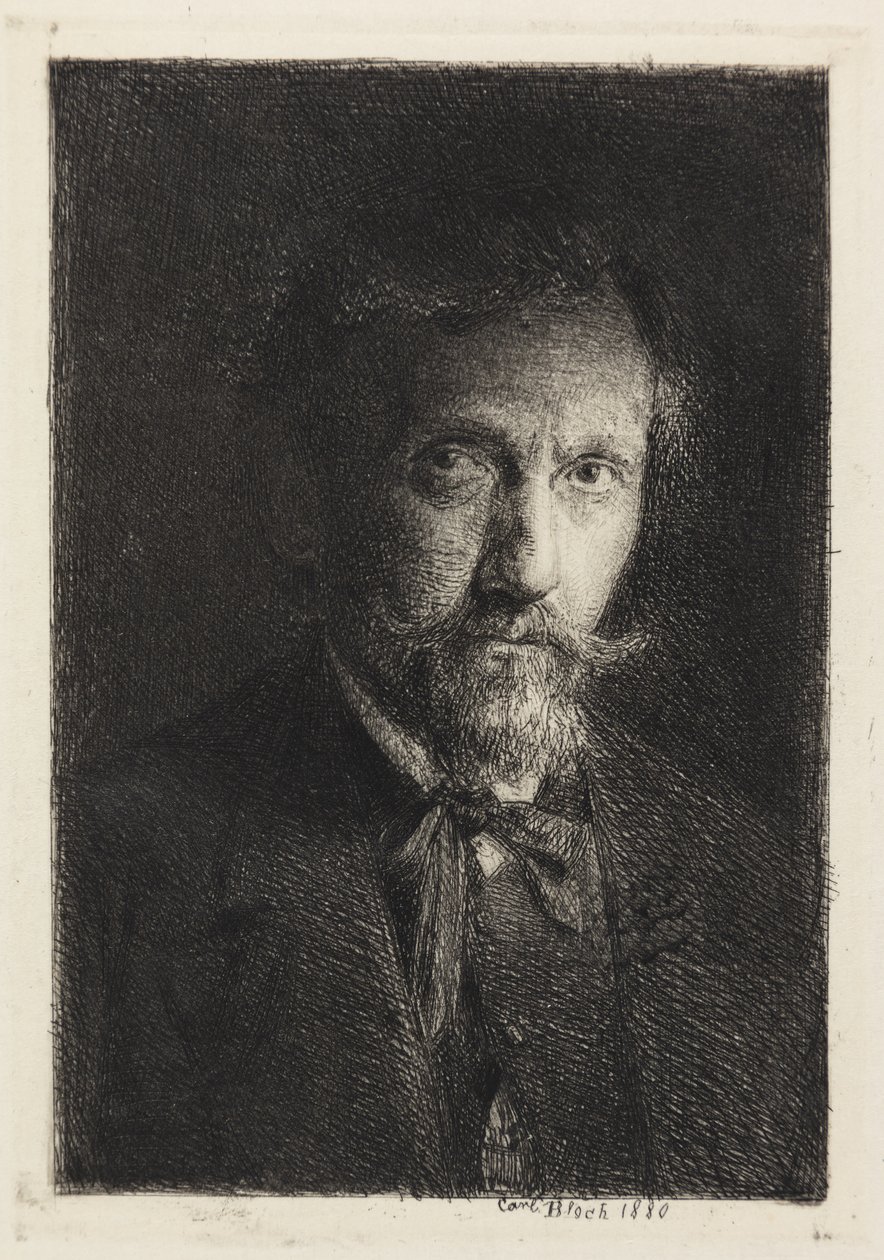 Autoportrét od Carl Bloch