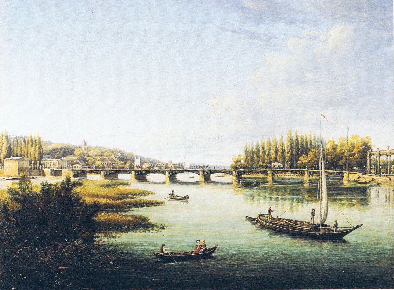 dlouhý most v Postupimi od Carl Daniel Freydanck