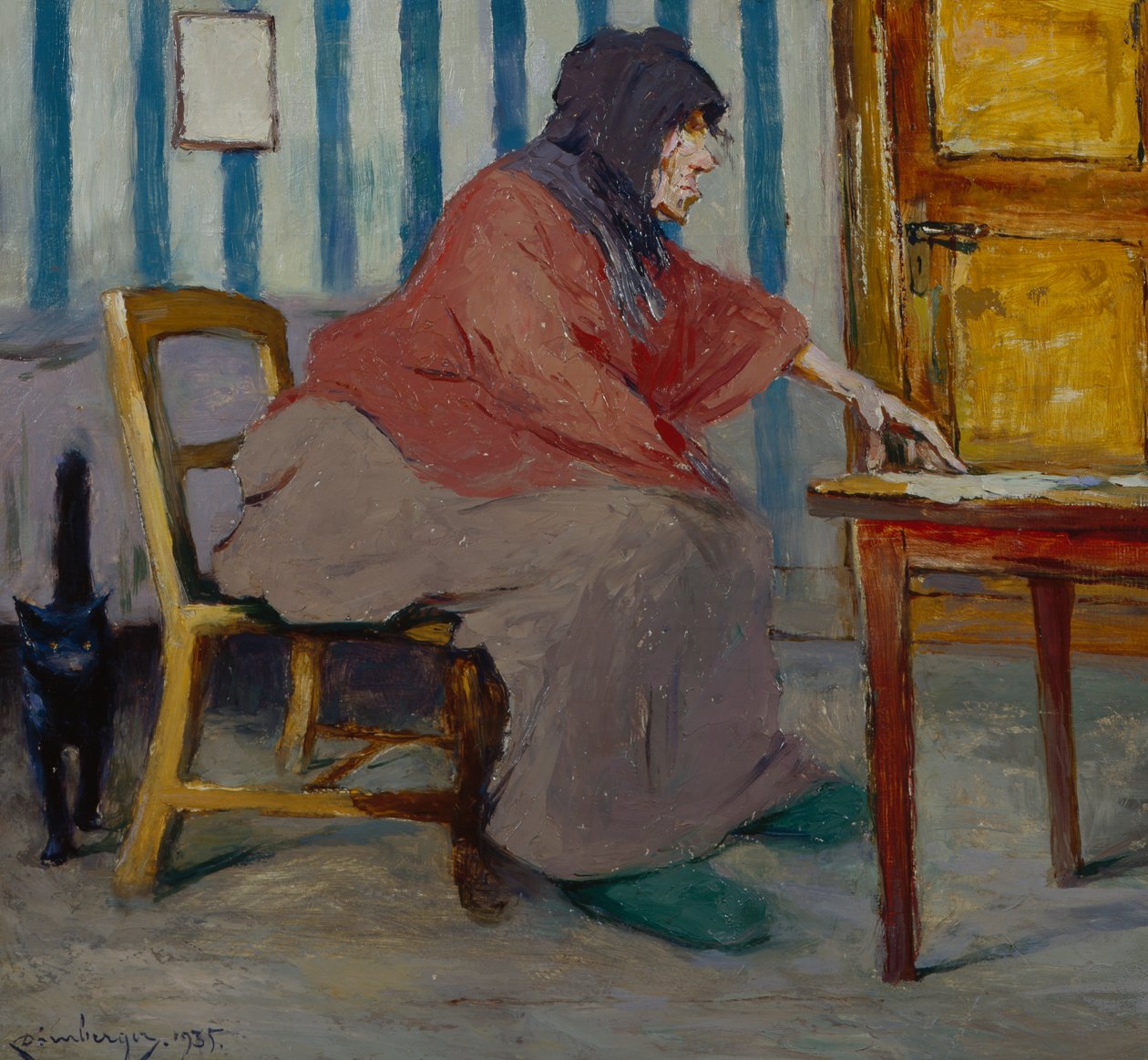Věštkyně od Carl Dornberger