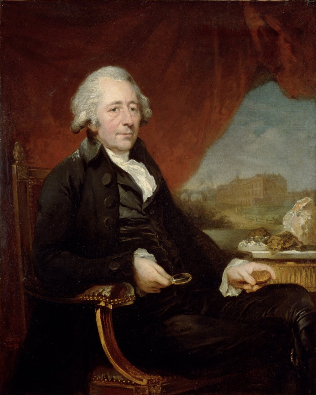 Portrét Matthew Boulton, 1772 od Carl Frederick von Breda