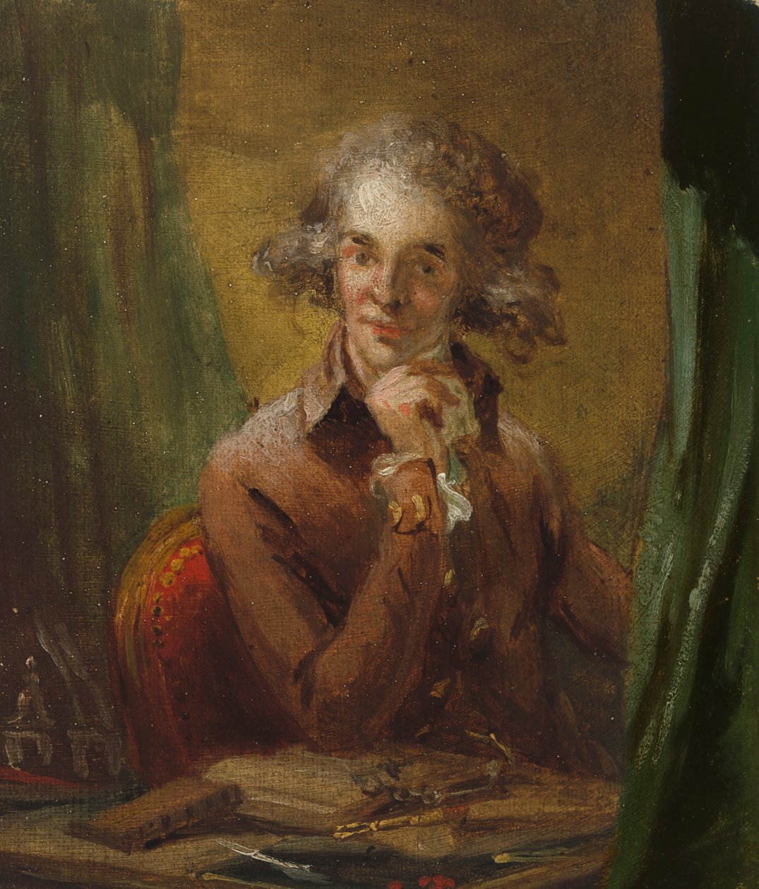Benjamin Latrobe, c. 1790. od Carl Fredrik von Breda