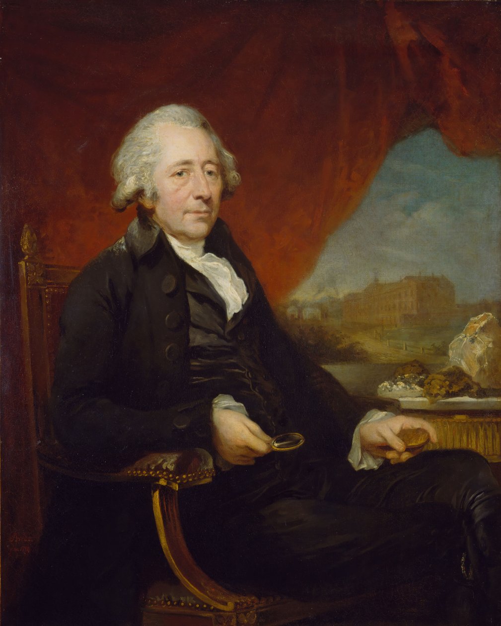 Portrét Matthew Boulton 1728-1809, 1772. od Carl Fredrik von Breda