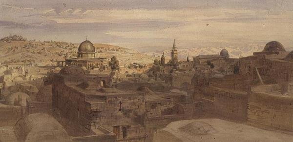 Jeruzalém od Carl Friedrich Heinrich Werner