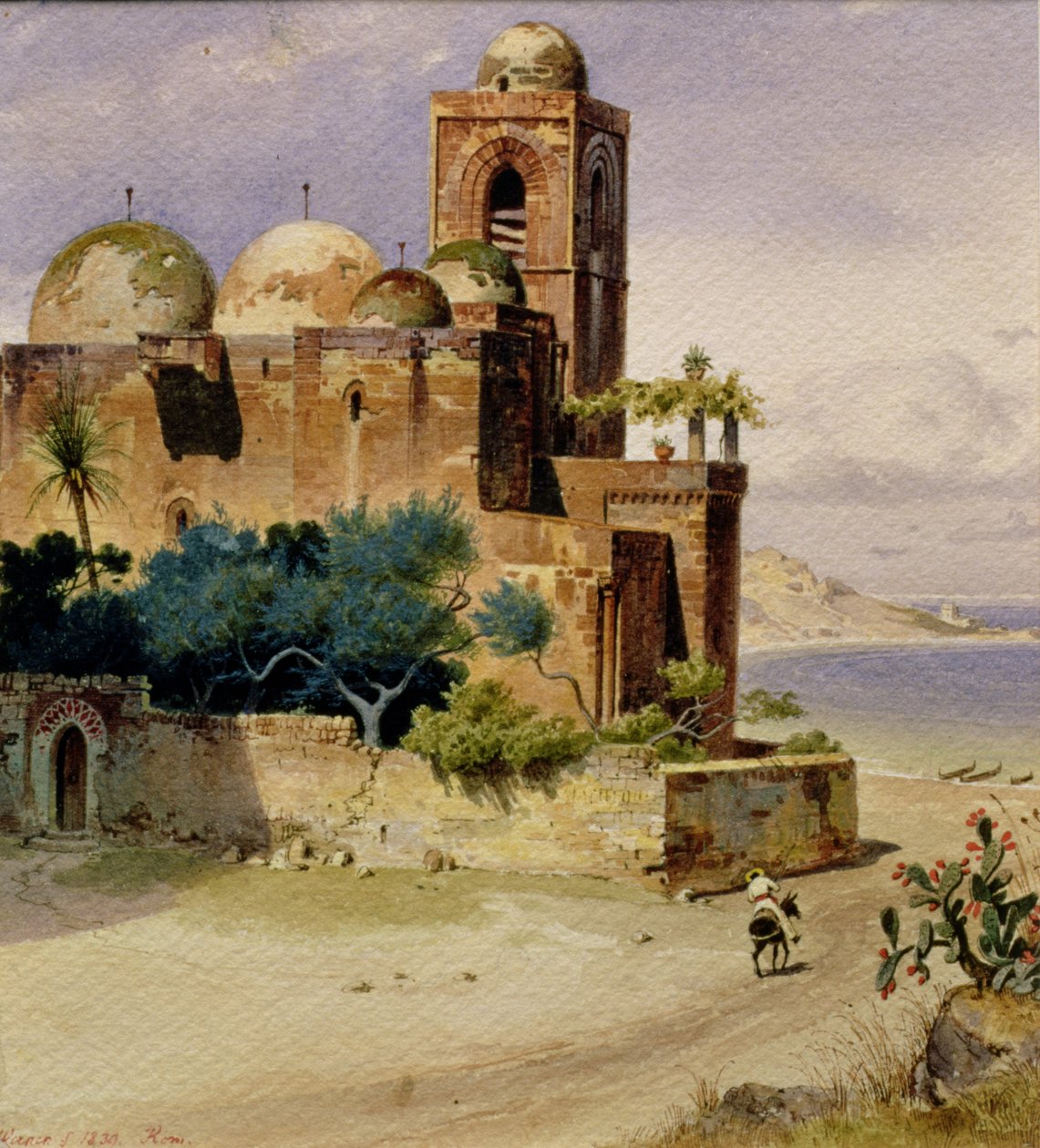 Palermo, 1839 od Carl Friedrich Heinrich Werner