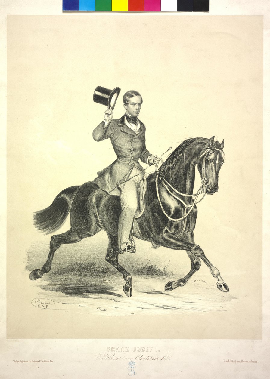 Rakouský císař František Josef I. od Carl Goebel