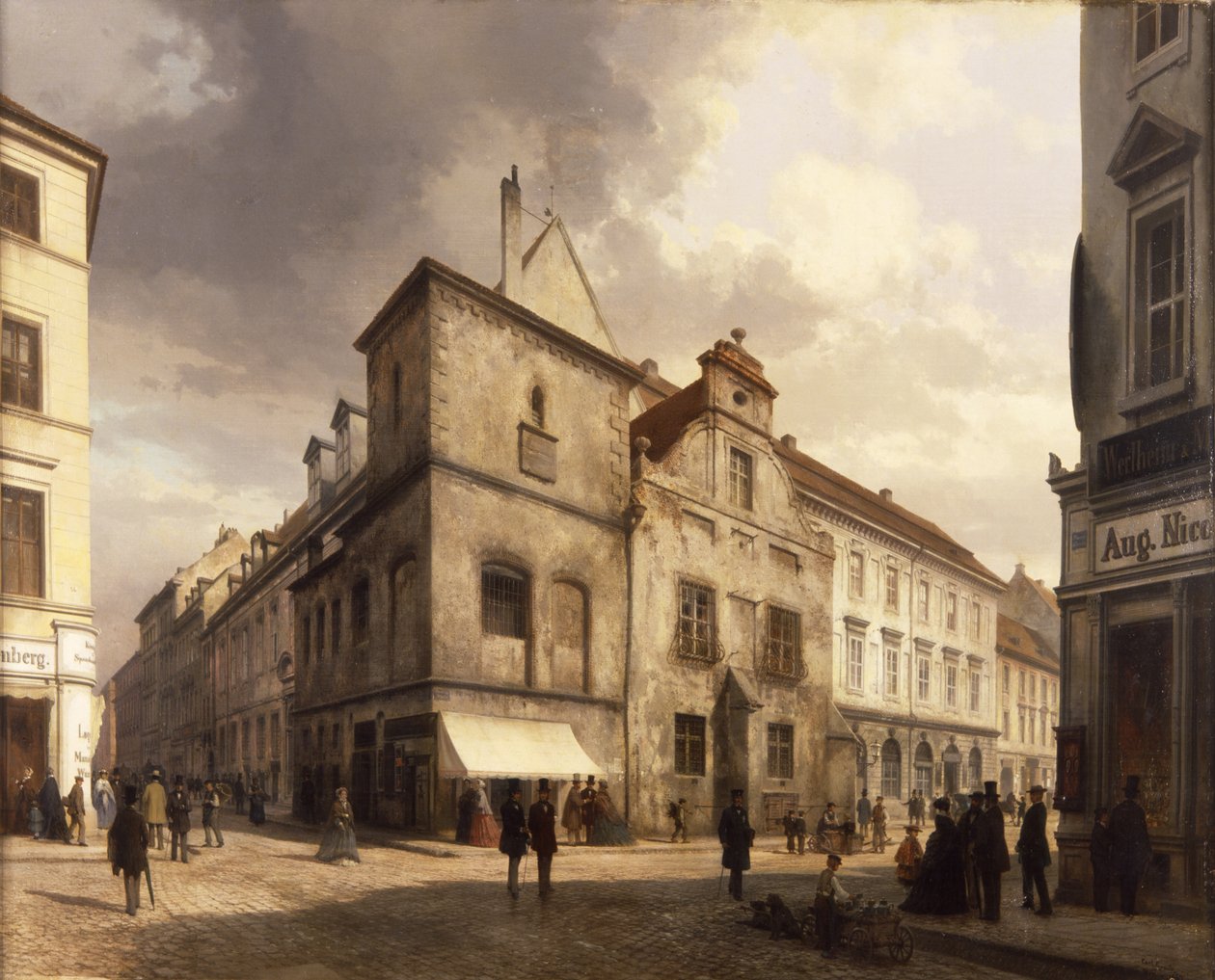 Stará berlínská radnice, 1867 od Carl Graeb