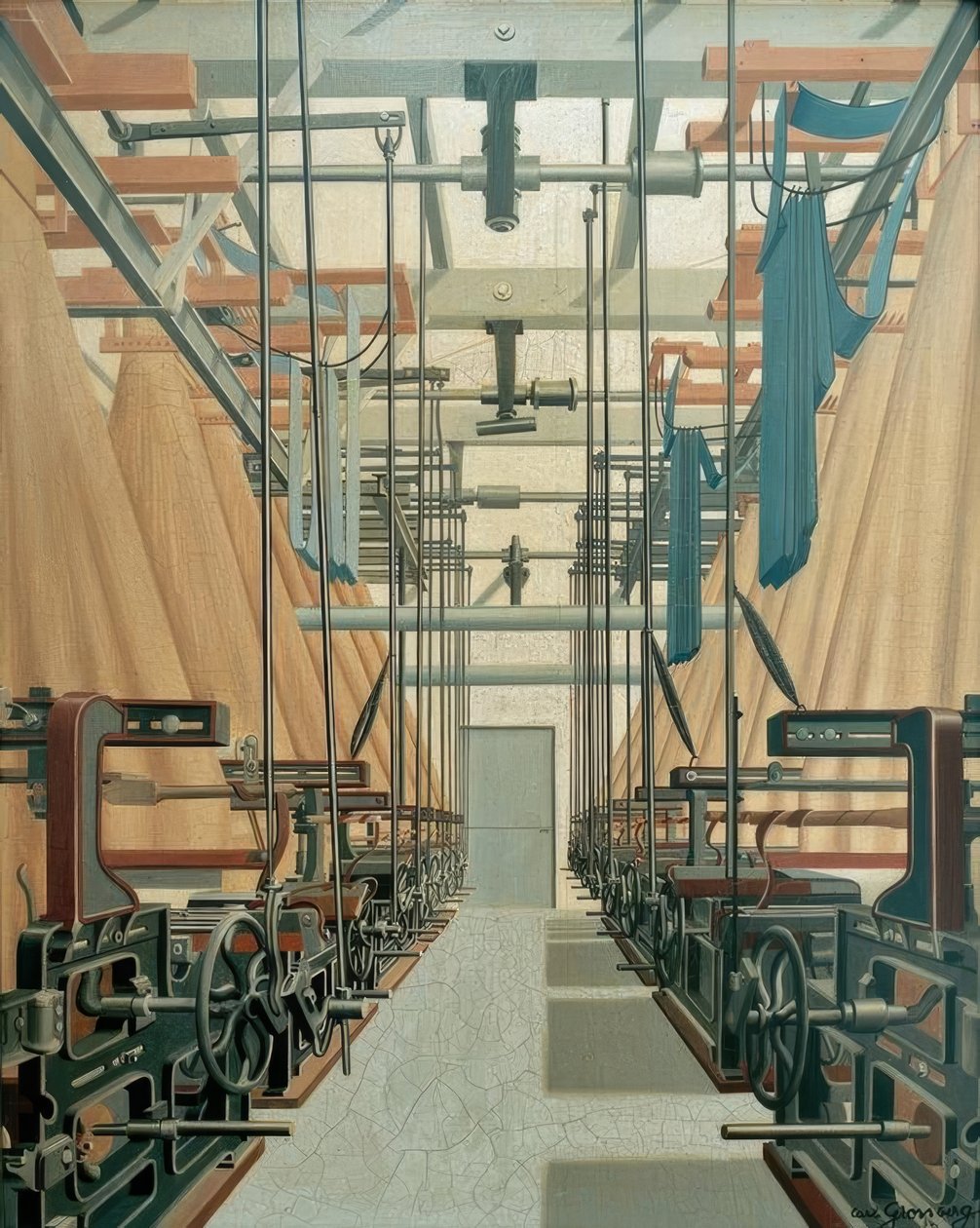 Žakárové tkaní od Carl Grossberg
