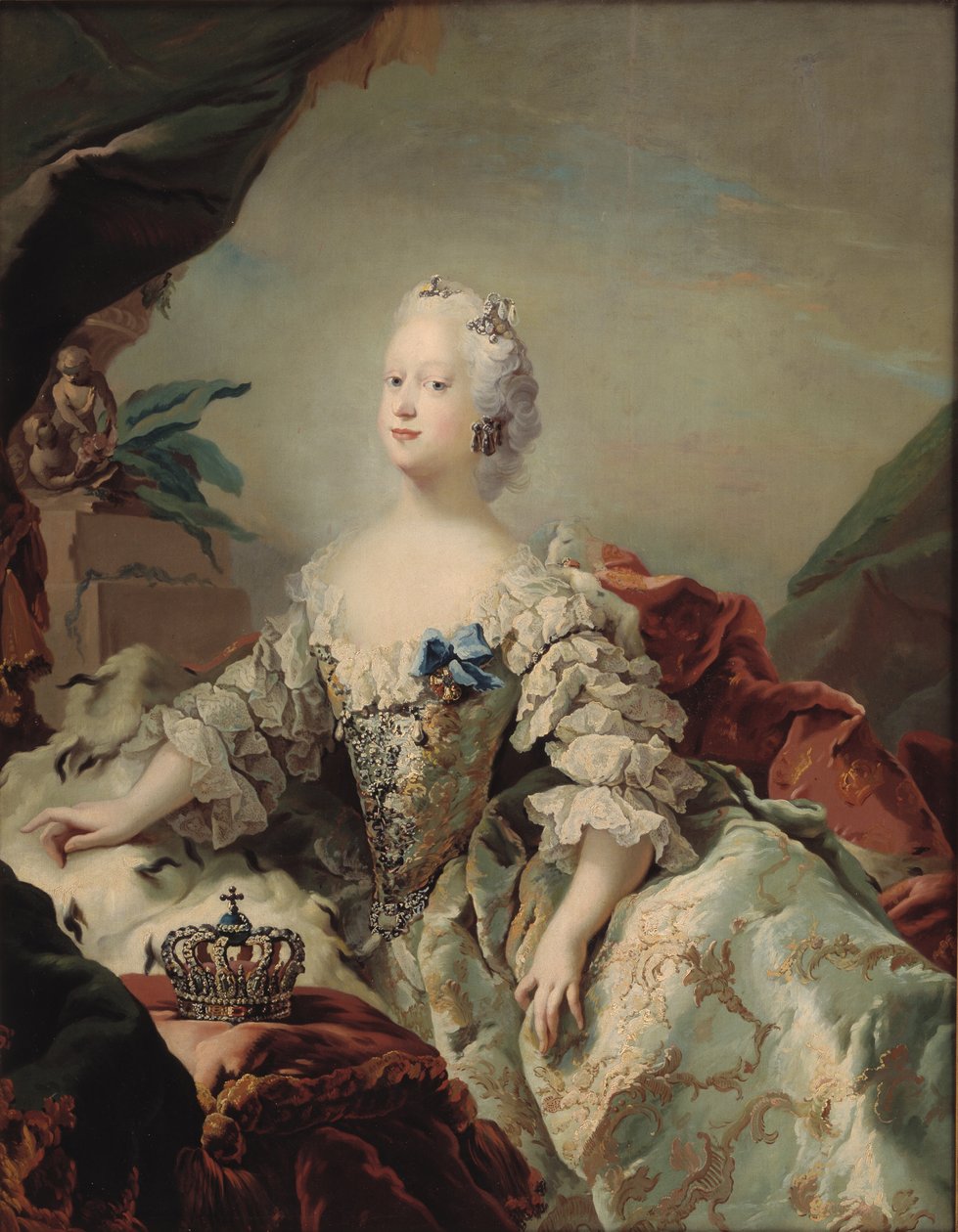 Louise z Velké Británie 1724-1751, královna Dánska, 1747. od Carl Gustaf Pilo