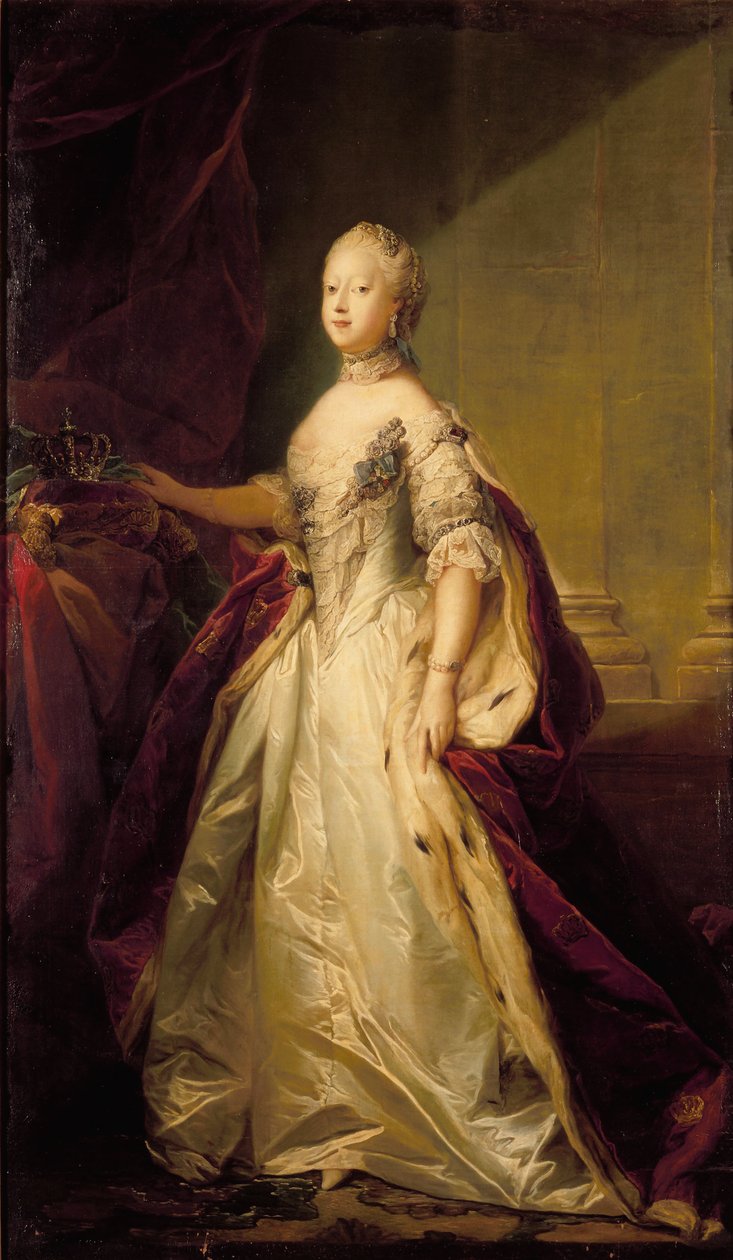 Louisa Britská, královna dánská od Carl Gustaf Pilo