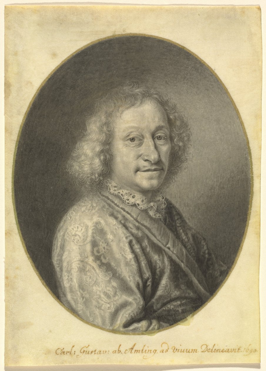 Portrét gentlemana od Carl Gustav Amling
