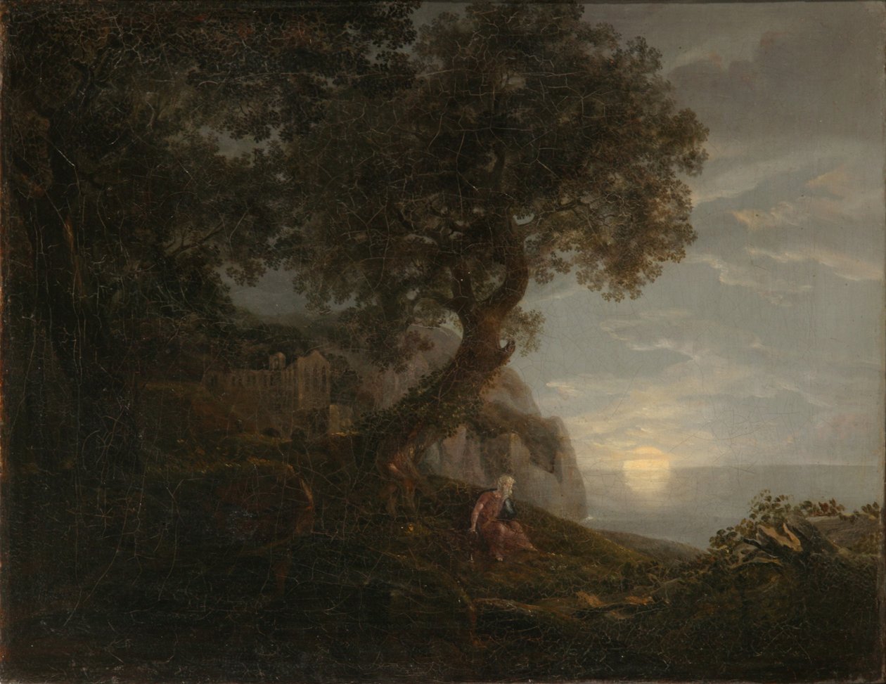 Východ měsíce od Carl Gustav Carus
