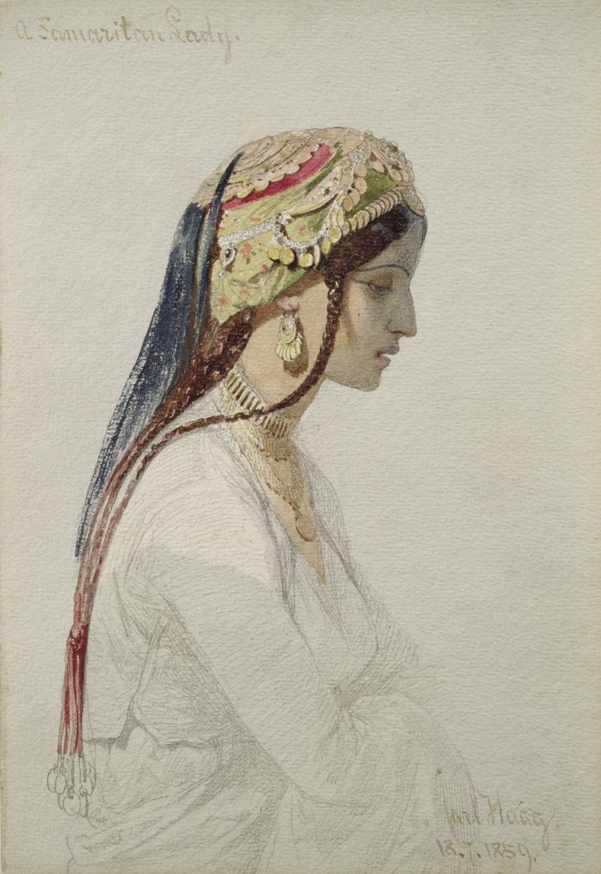 Samaritánka, 1859 od Carl Haag