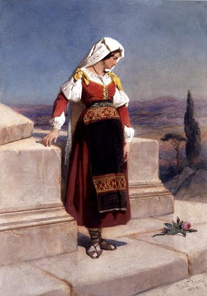 Žena z Urbina od Carl Haag