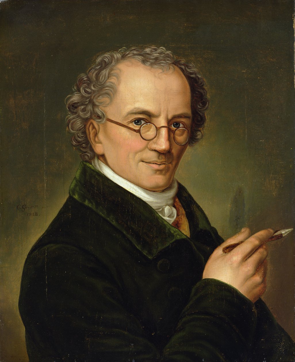 Umělec Friedrich Carl Groger (1766-1838) 1828 od Carl Heinrich Adolph Grimm