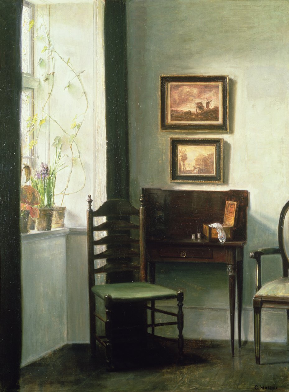 Sluncem zalitý interiér od Carl Holsoe